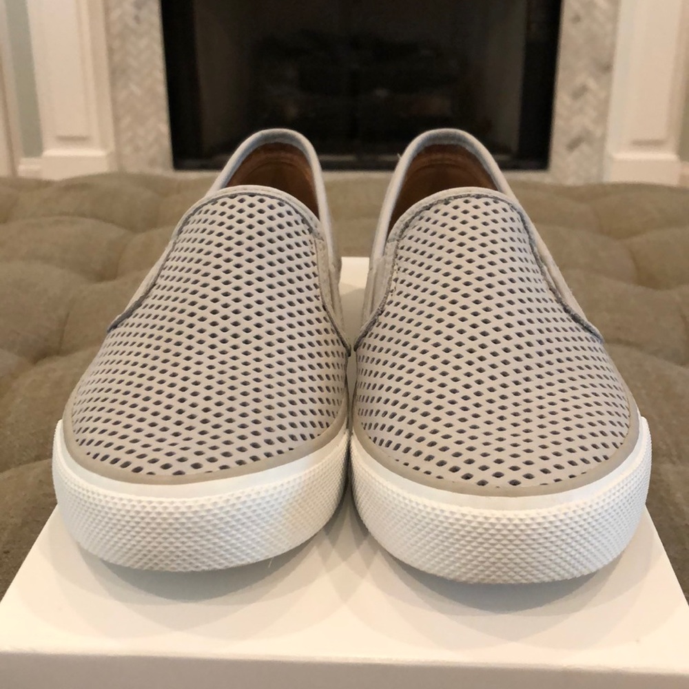 Sperry Seaside Perforated Slip on Sneaker. NEW